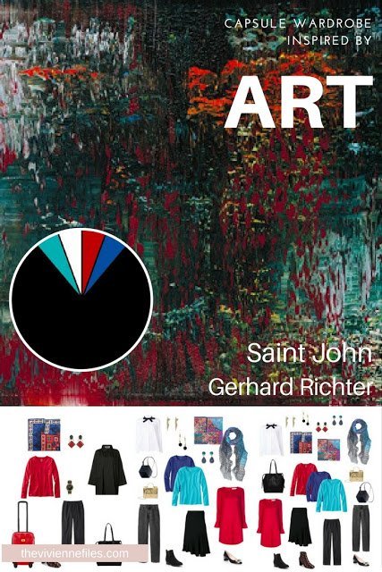 A Travel Capsule Wardrobe that Starts with Art: Saint John by Gerhard Richter