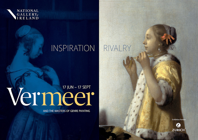 Dublin Vermeer exhibit poster August 2017