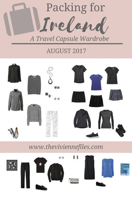 What I'm Packing For Ireland, August 2017