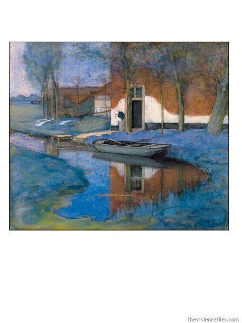 A Farm by Piet Mondrian