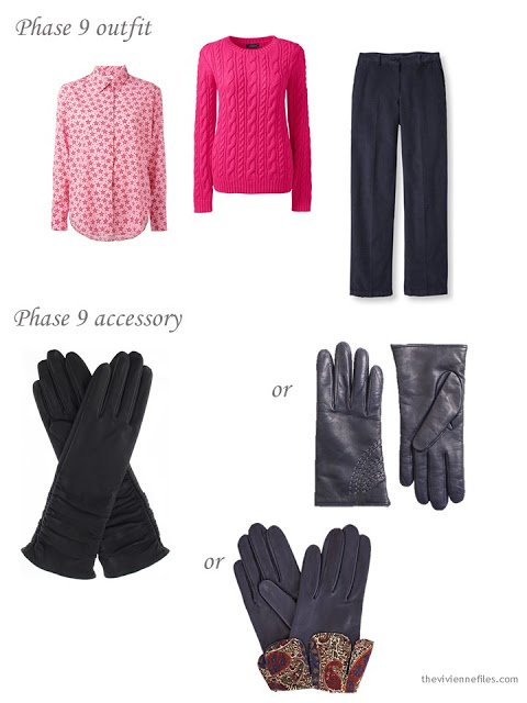 adding gloves to a capsule wardrobe