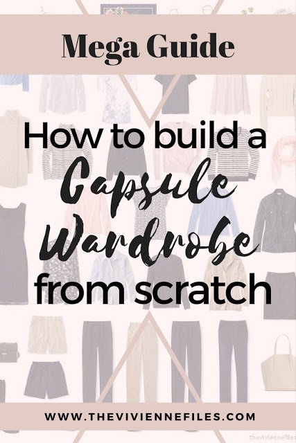 Mega Guide - How to build a capsule wardrobe from scratch step by step