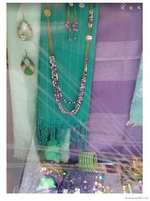 Diwali shop window Paris October 2017