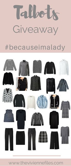 A Giveaway for You! #becauseimalady Promotion at Talbots...