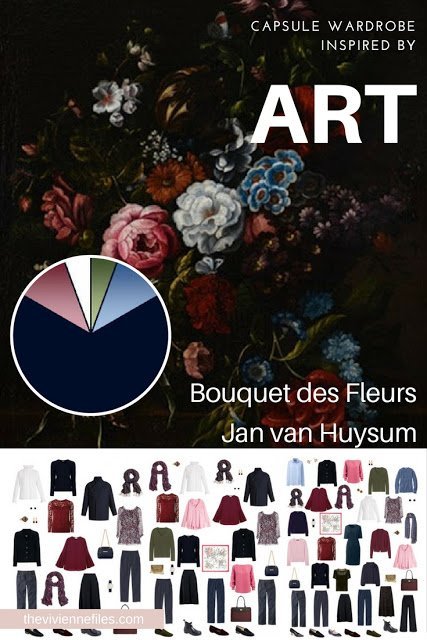 EXPANDED Start with Art: Bouquet des Fleurs in the style of Jan van Huysum