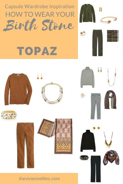 November's Birthstone is Topaz, or Citrine... Some Ideas!