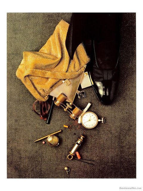 Spilled Handbag (Theatre Accident) by Irving Penn