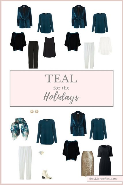 Teal for the Holidays? Three Different Approaches!