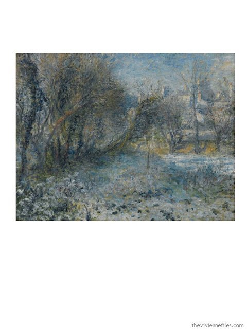 Paysage de Neige by Pierre-Auguste Renoir