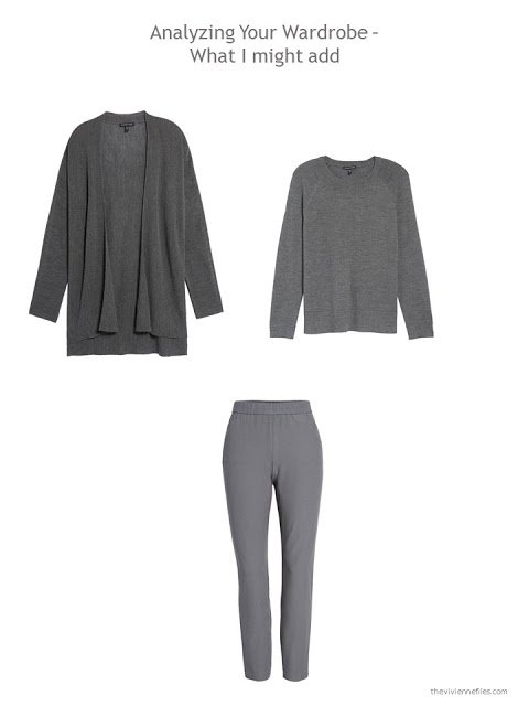 3 garments to add to a capsule wardrobe in black, grey, white and rust