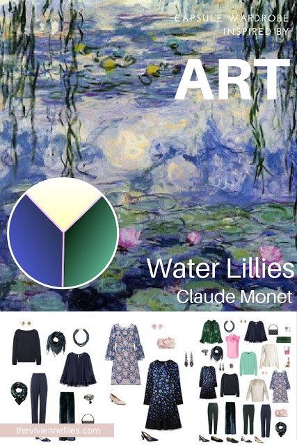 Can I Use Monet's Water Lilies as an Inspiration for my Evening Wardrobe?