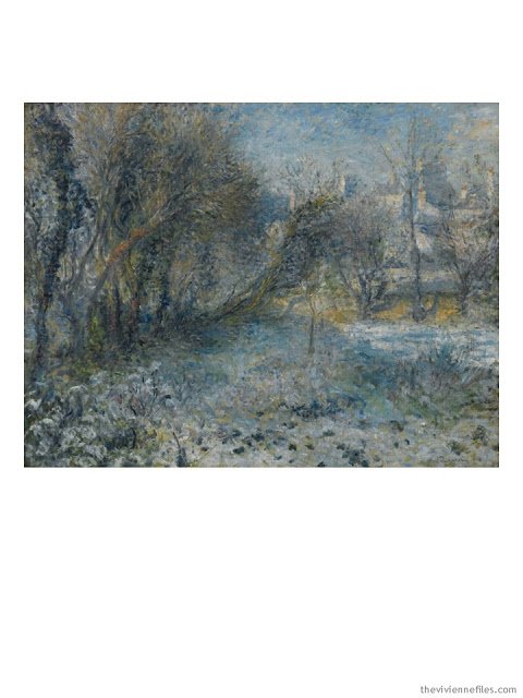 Paysage de Neige by Renoir - Start with Art to Assemble a Weekend