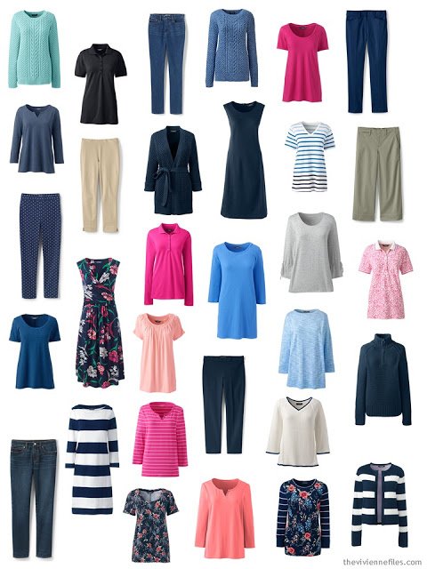 Unfocused and unrefined spring wardrobe from Lands' End