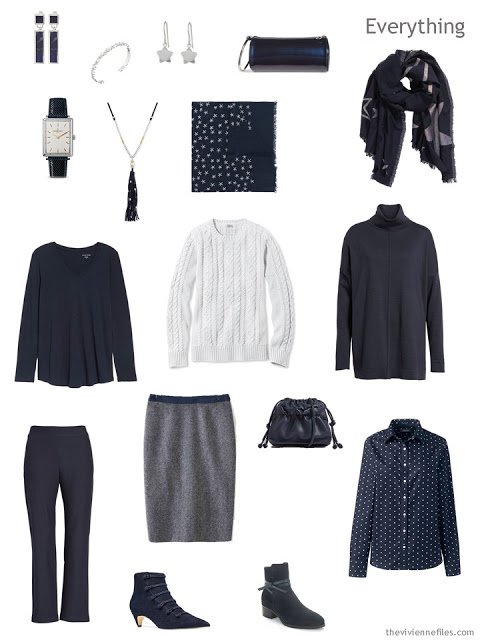 Build a Weekend Capsule Wardrobe by Starting with Art: Blue by Kinuko ...