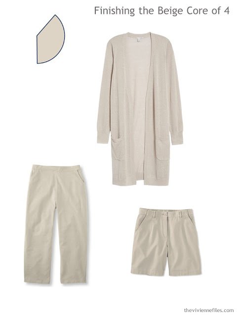 3 beige garments to add to a 4 by 4 Travel Wardrobe