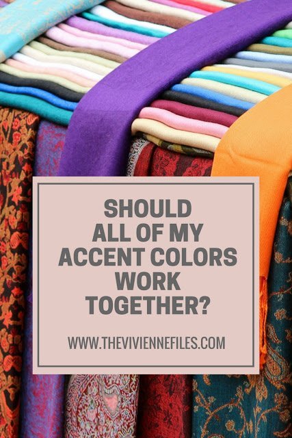 Do All of Your Accent Colors have to Work Together?