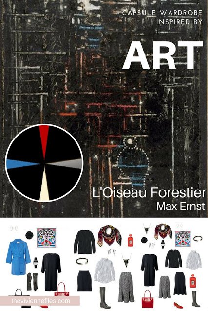 L'Oiseau Forestier by Max Ernst - Starting a Wardrobe with a Tote Bag Travel Capsule