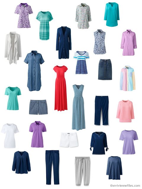 Spring into summer capsule wardrobe