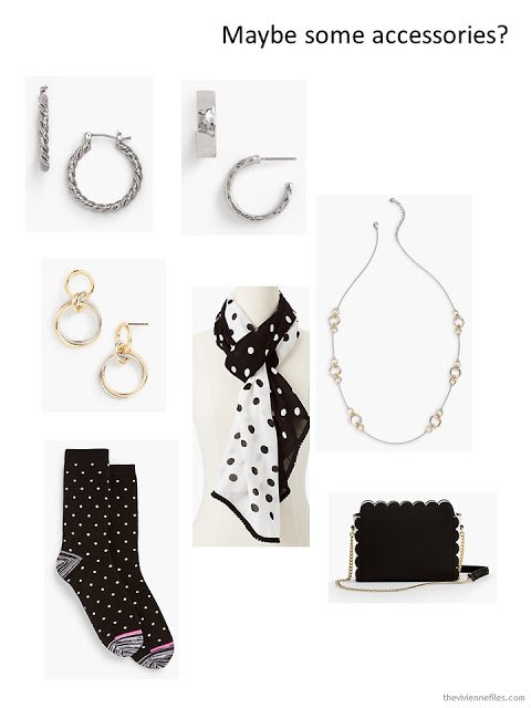 an assortment of spring accessories from Talbots