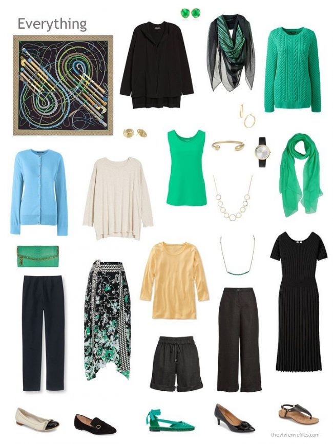 capsule wardrobe based on Hermes Fouets et Badines