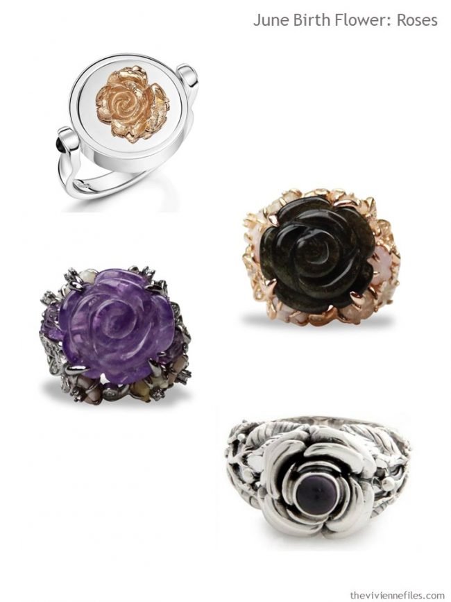 6. four rose rings from Wolf and Badger