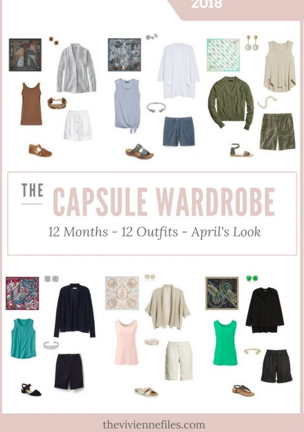 Build a Capsule Wardrobe in 12 Months, 12 Outfits - May 2018