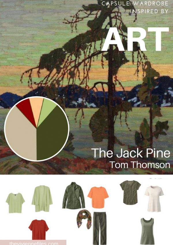 Building a Capsule Wardrobe by Revisiting Jack Pine by Tom Thomson