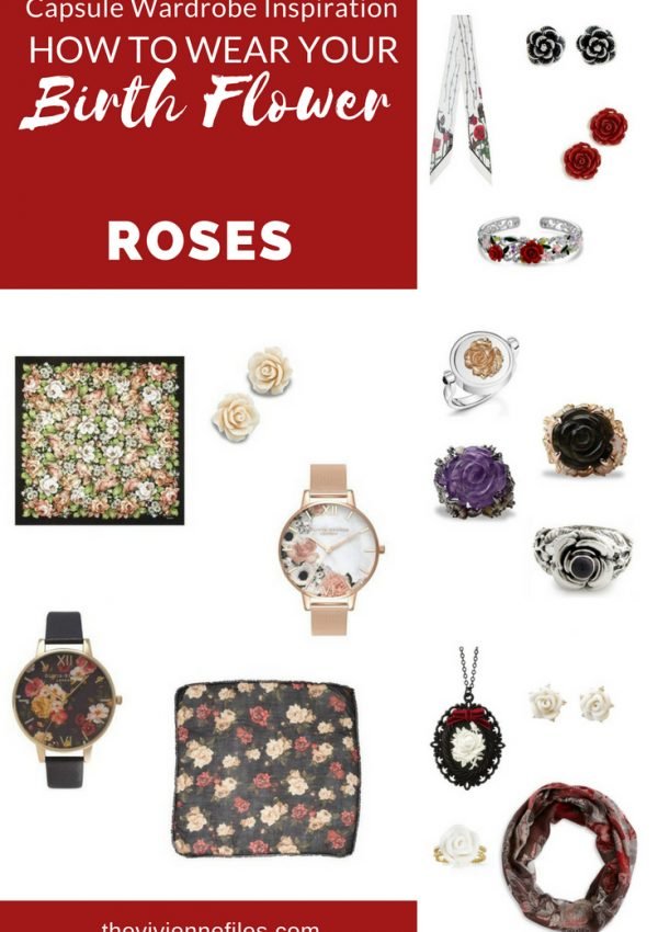 ADD ACCESSORIES TO YOUR WARDROBE WITH ROSES, THE BIRTH FLOWER FOR JUNE!