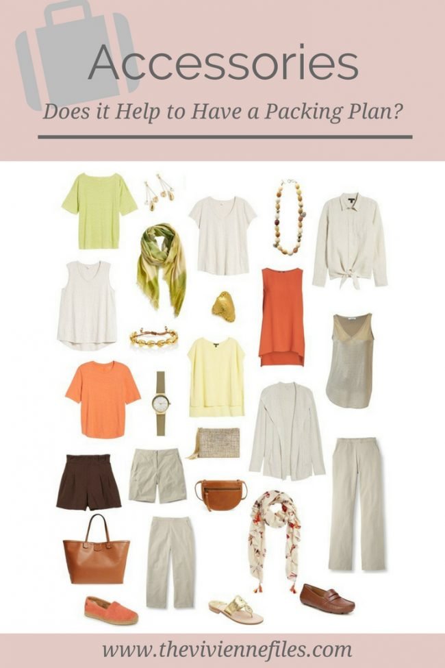 Planning Accessories for a Travel Capsule Wardrobe