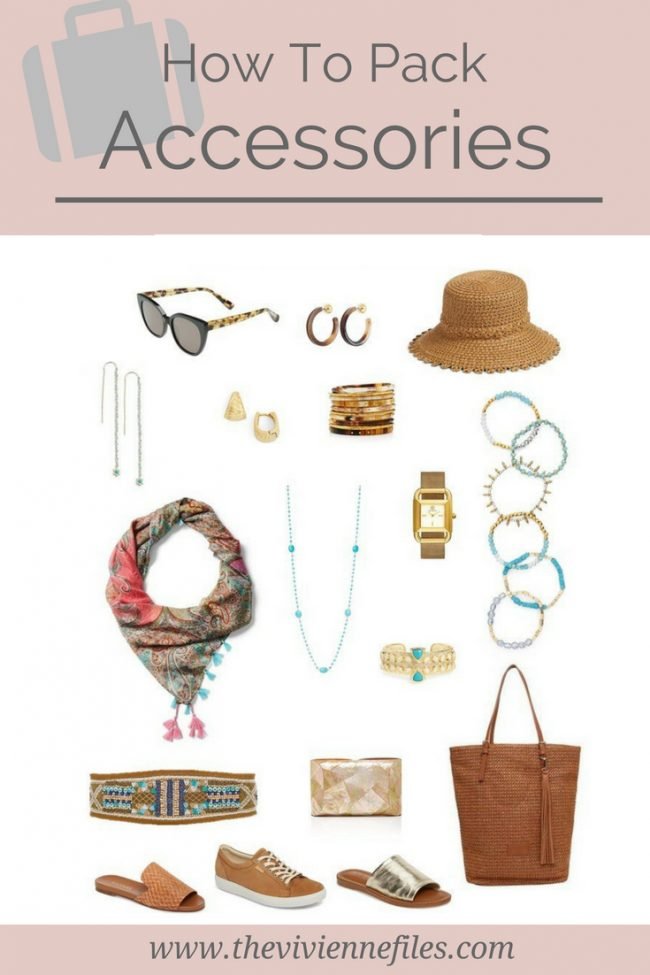 HOW TO PACK ACCESSORIES FOR A TRAVEL CAPSULE WARDROBE