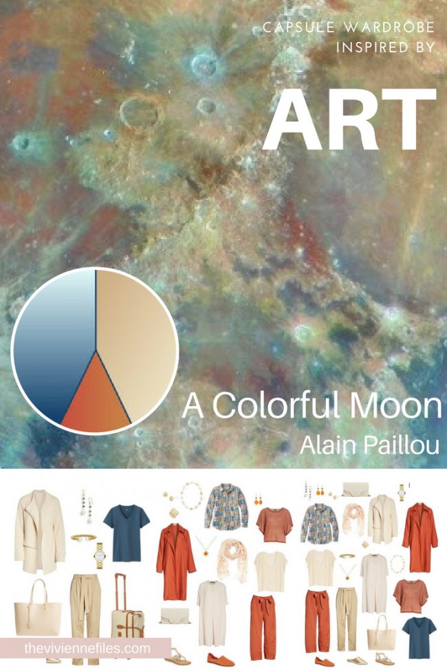A TRAVEL CAPSULE WARDROBE INSPIRED BY A COLORFUL MOON BY ALAIN PAILLOU