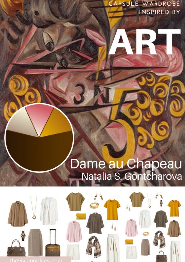 A TRAVEL CAPSULE WARDROBE INSPIRED BY DAME AU CHAPEAU BY NATALIA S GONTCHAROVA