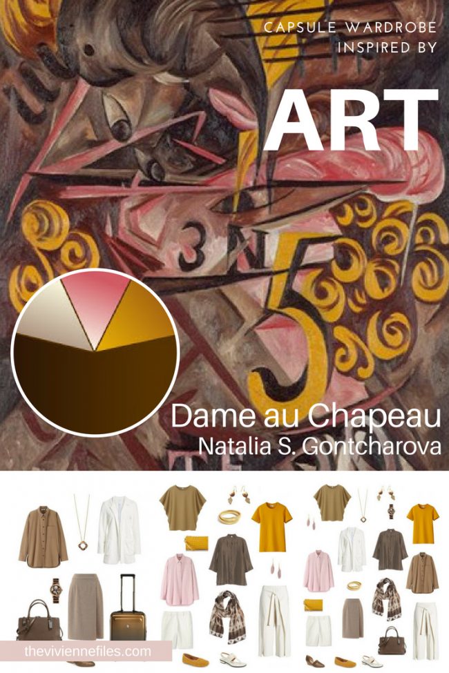 A TRAVEL CAPSULE WARDROBE INSPIRED BY DAME AU CHAPEAU BY NATALIA S GONTCHAROVA