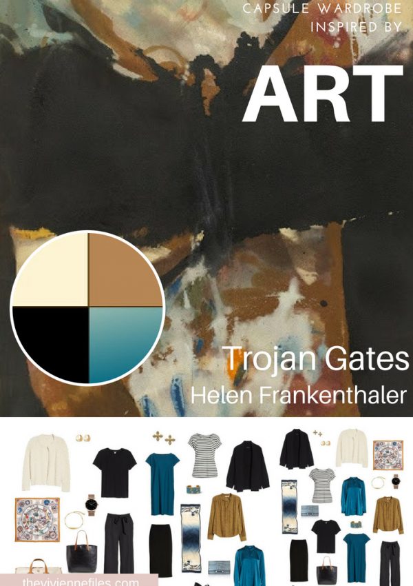 A TRAVEL CAPSULE WARDROBE INSPIRED BY TROJAN GATES BY FRANKENTHALER