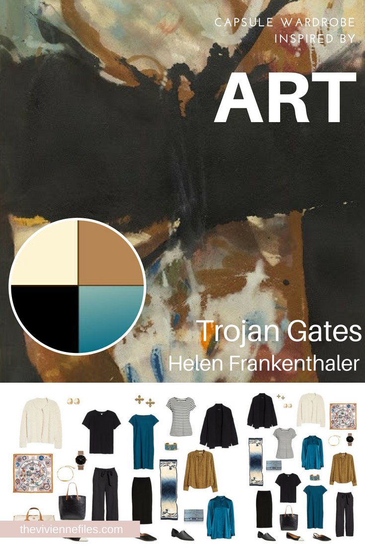 A TRAVEL CAPSULE WARDROBE INSPIRED BY TROJAN GATES BY FRANKENTHALER