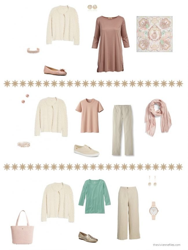 10. 3 ways to wear a beige cardigan
