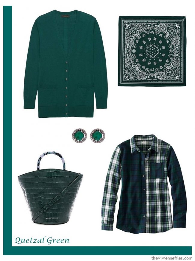 10. Quetzal Green French 5-Piece Wardrobe