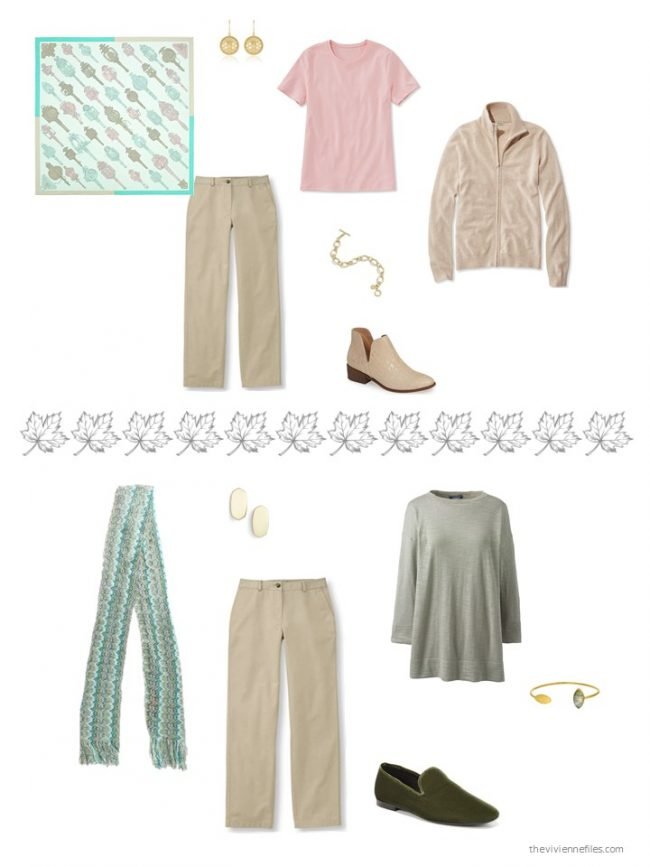 24. 2 ways to wear beige pants