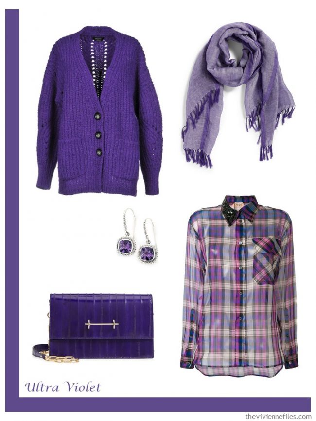 7. Ultra Violet French 5-Piece Wardrobe