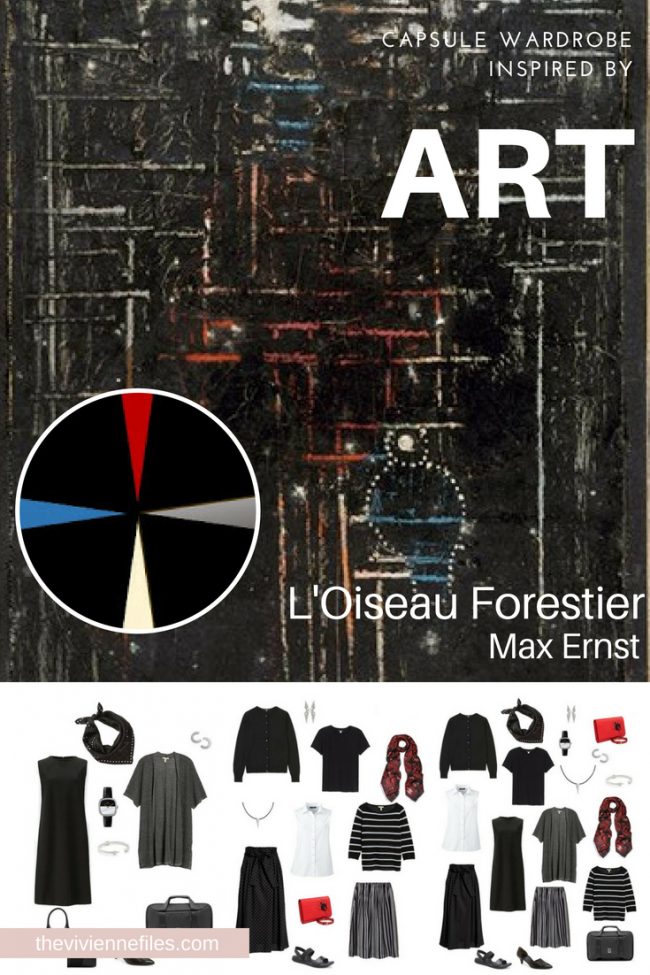 A TRAVEL CAPSULE WARDROBE INSPIRED BY L’OISEAU FORESTIER BY ERNST