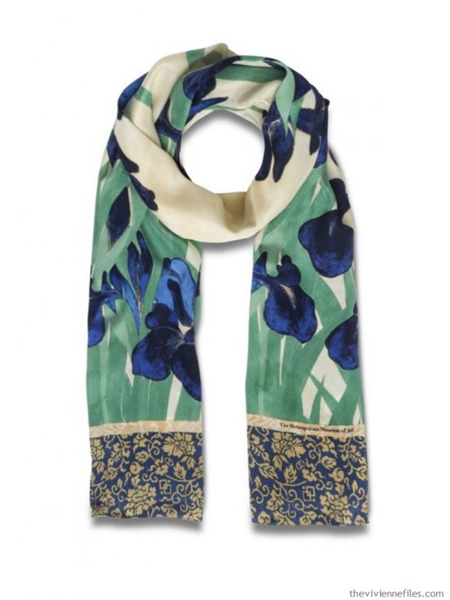 1. Japanese Irises Scarf