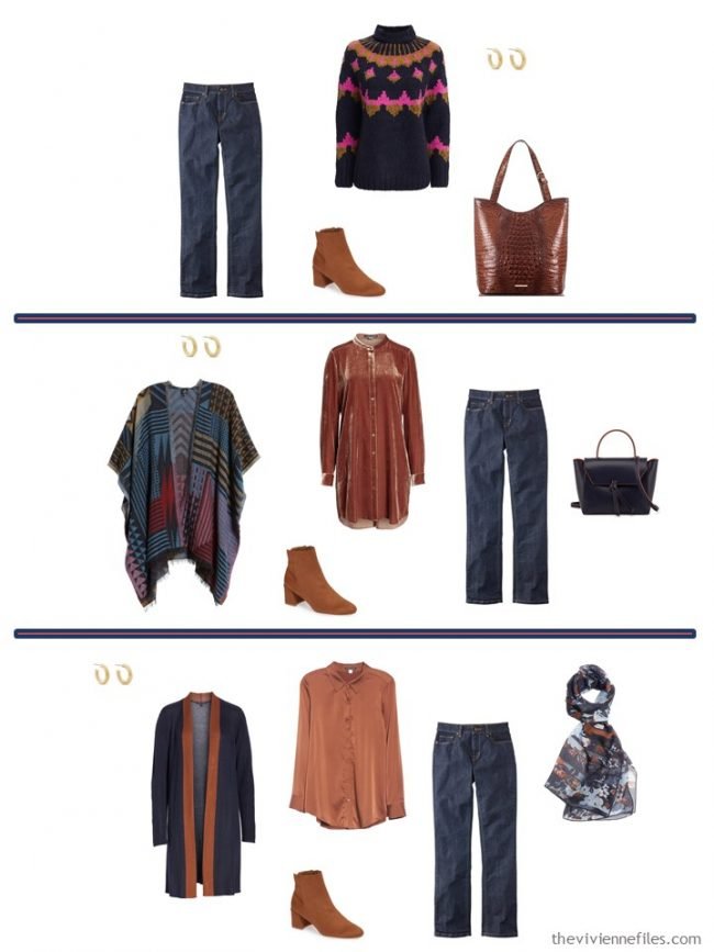 5. 3 ways to wear dark wash jeans