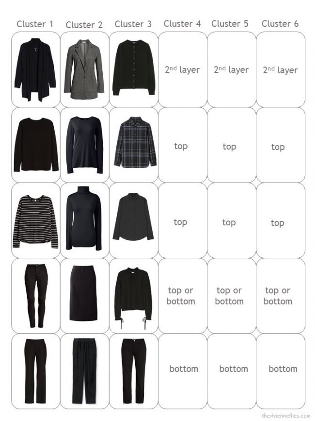 5. halfway through a 30-piece capsule wardrobe