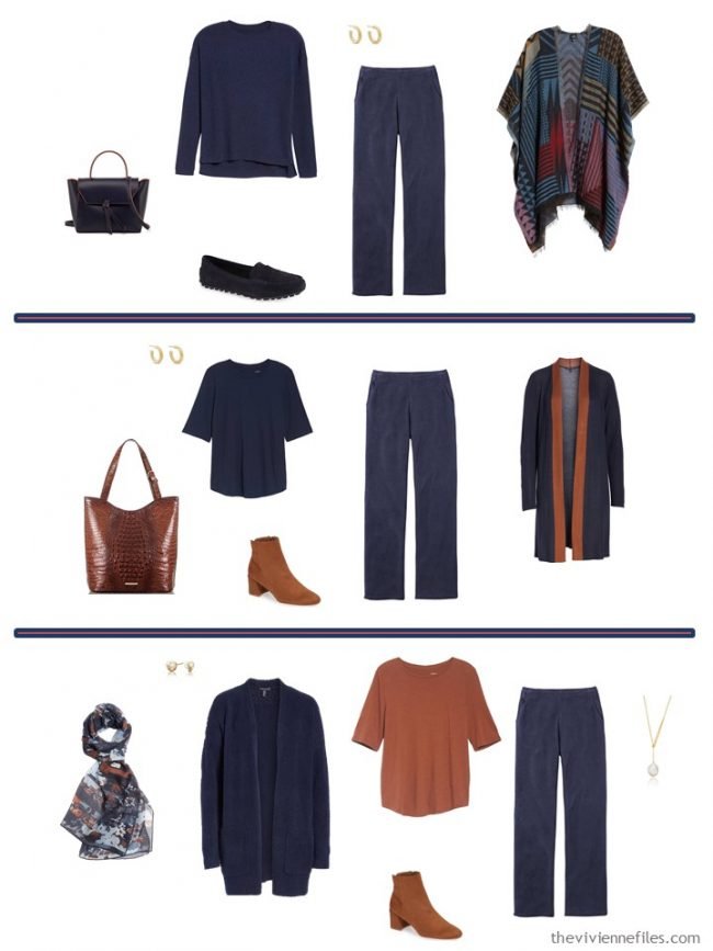 7. 3 ways to wear navy corduroy pants