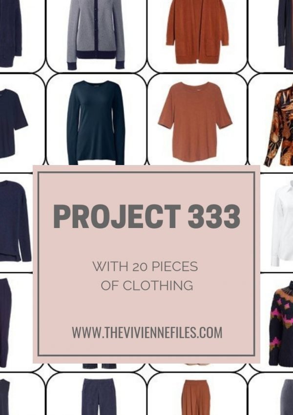 CREATE A CAPSULE WARDROBE WITH PROJECT 333