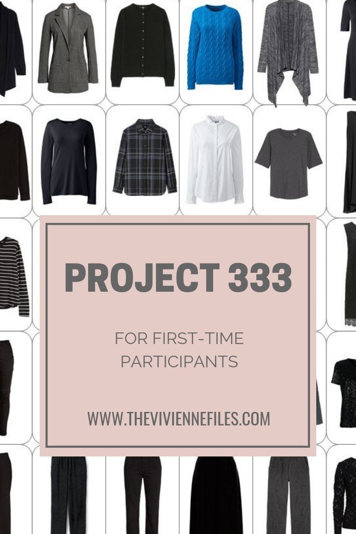 PROJECT 333 FOR FIRST-TIME PARTICIPANTS