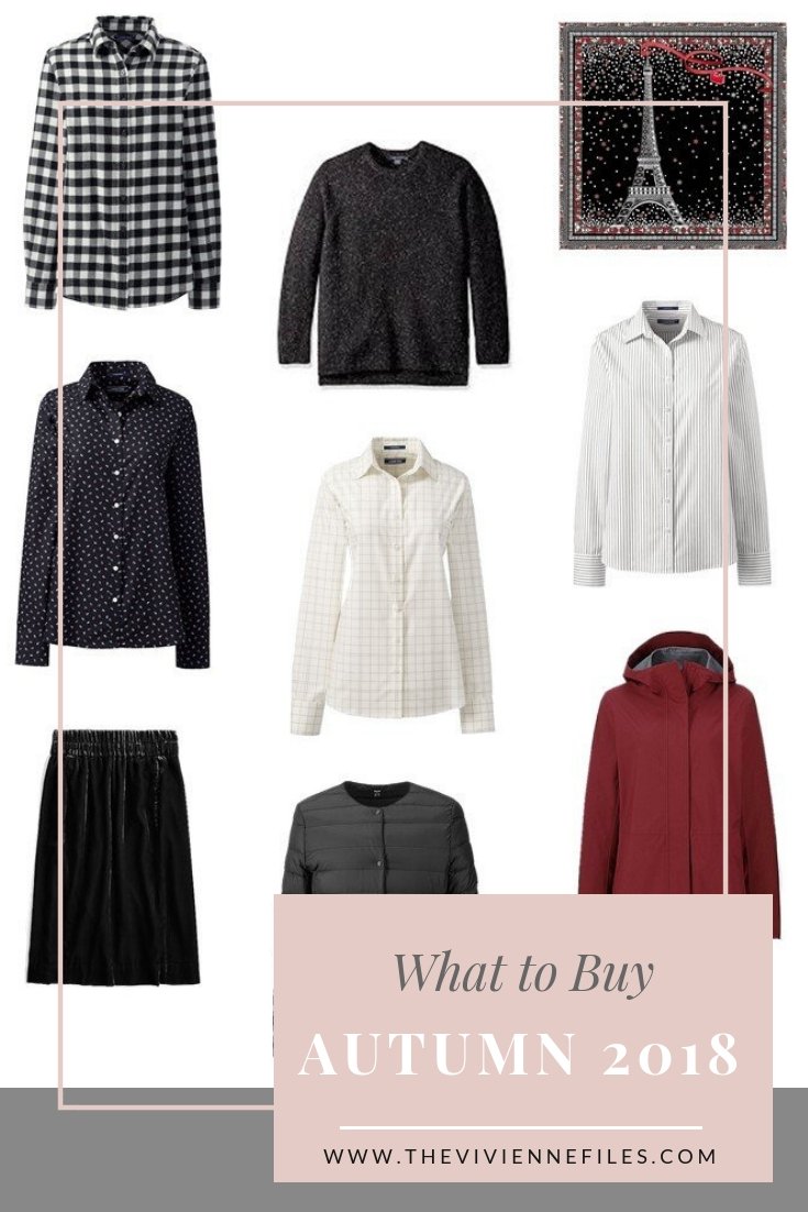 WHAT TO BUY FOR AUTUMN 2018