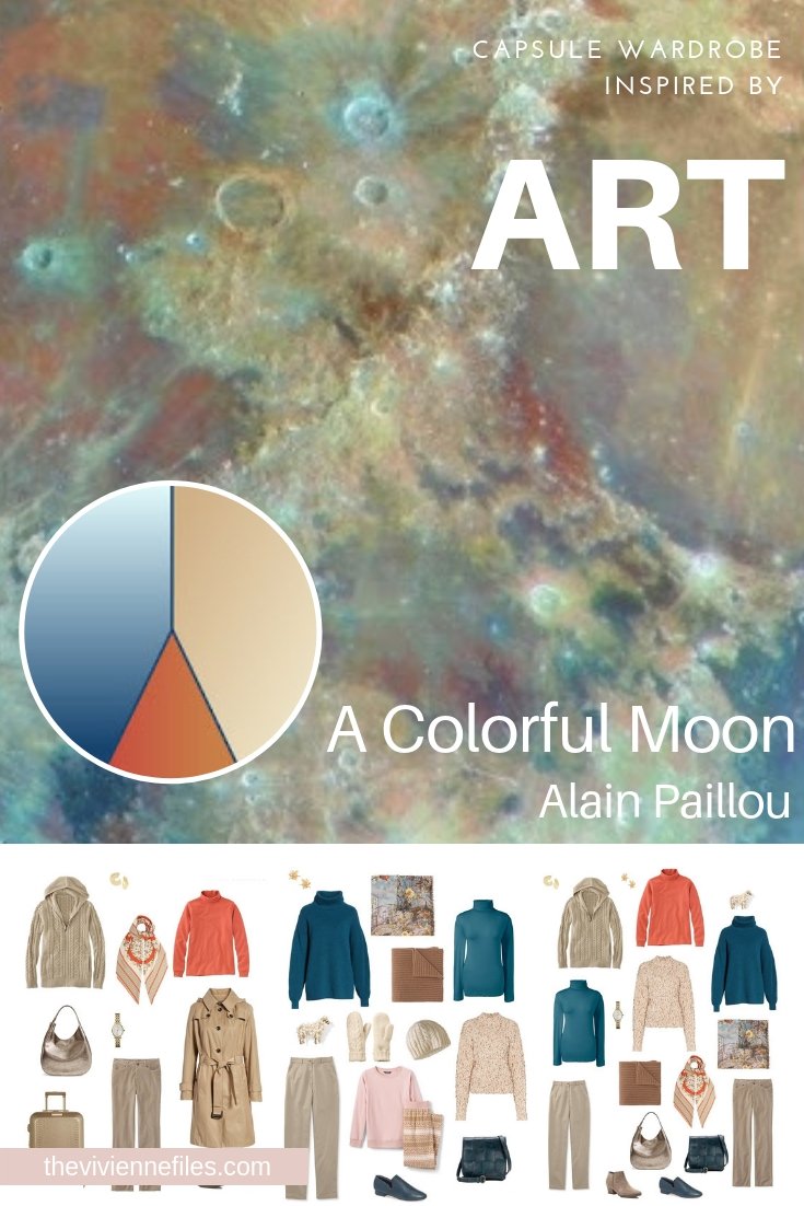 A TRAVEL CAPSULE WARDROBE INSPIRED BY A COLORFUL MOON BY ALAIN PAILLOU, REVISITED FOR AUTUMN 2018