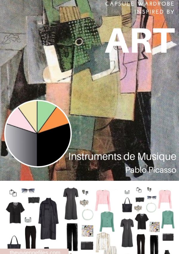 A TRAVEL CAPSULE WARDROBE INSPIRED BY INSTRUMENTS DE MUSIQUE BY PICASSO, REVISITED FOR AUTUMN 2018