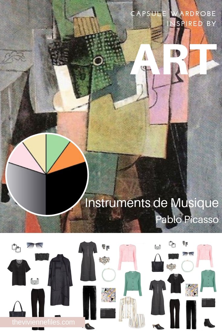 A TRAVEL CAPSULE WARDROBE INSPIRED BY INSTRUMENTS DE MUSIQUE BY PICASSO, REVISITED FOR AUTUMN 2018